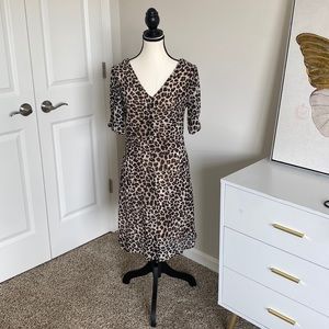 Leopard print dress